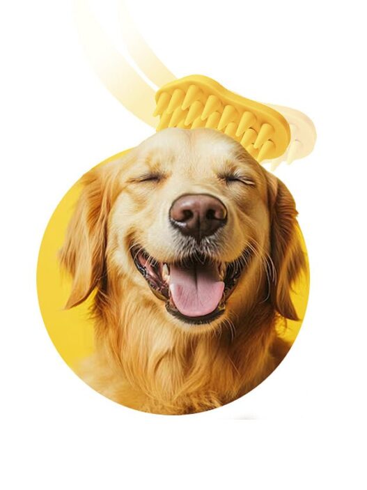 DogBeingBrushedwithBaileyBrush 839241