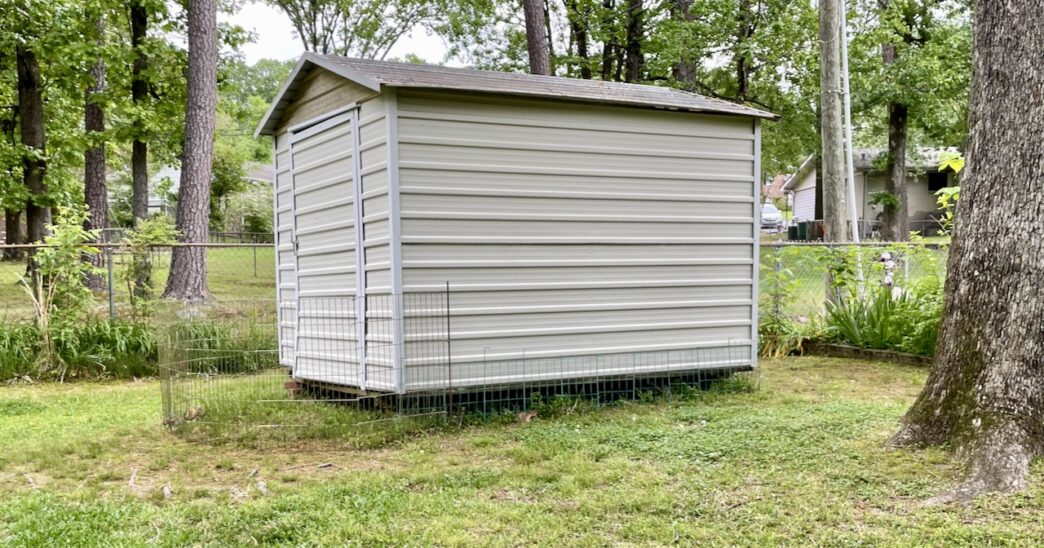 Shed entire