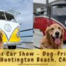 Golden Day VW Bus Car Show Dog Friendly Huntington Beach CA