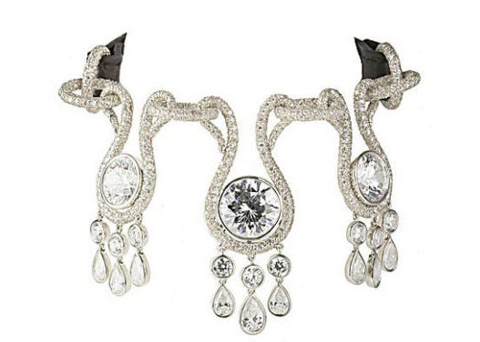 i love dogs 52 carat Diamond Dog Collar